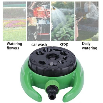

Garden Sprinkler Dial Sprinkler 360 Degree Water Lawn Hose Irrigation Crop
