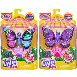 Petits animaux vivants lil'papillon, paquet unique ailes rares série 4, Gadgets amusants, jouets électroniques pour enfants, cadeau de noël pour filles 