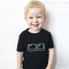 Camiseta a juego Ctrl C Ctrl V para hombre, hijo, hija, papá, Tops, ropa informal para bebé, niña y niño, aspecto familiar ► Foto 3/6