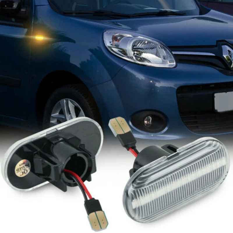 Светодиодный динамический боковой указатель поворота светильник Renault CLIO ESPACE KANGOO