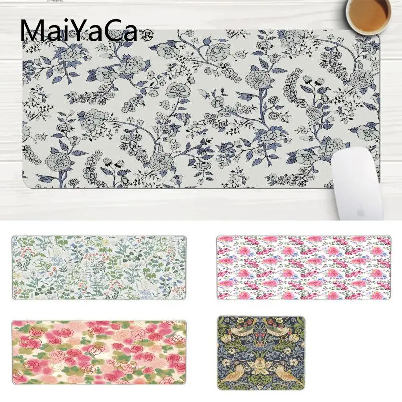 

MaiYaCa William Morris Strawberry Laptop Gaming Mice Mousepad Comfort Mouse Mat Gaming Lockedge Mousepad Gaming Mouse Pad