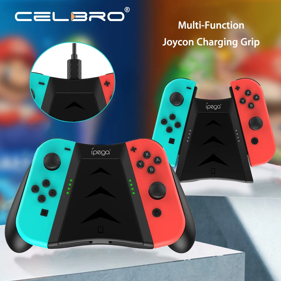 2в1 переключатель игровой контроллер ручка для зарядки Nintendo Joycon Joy Con зарядное