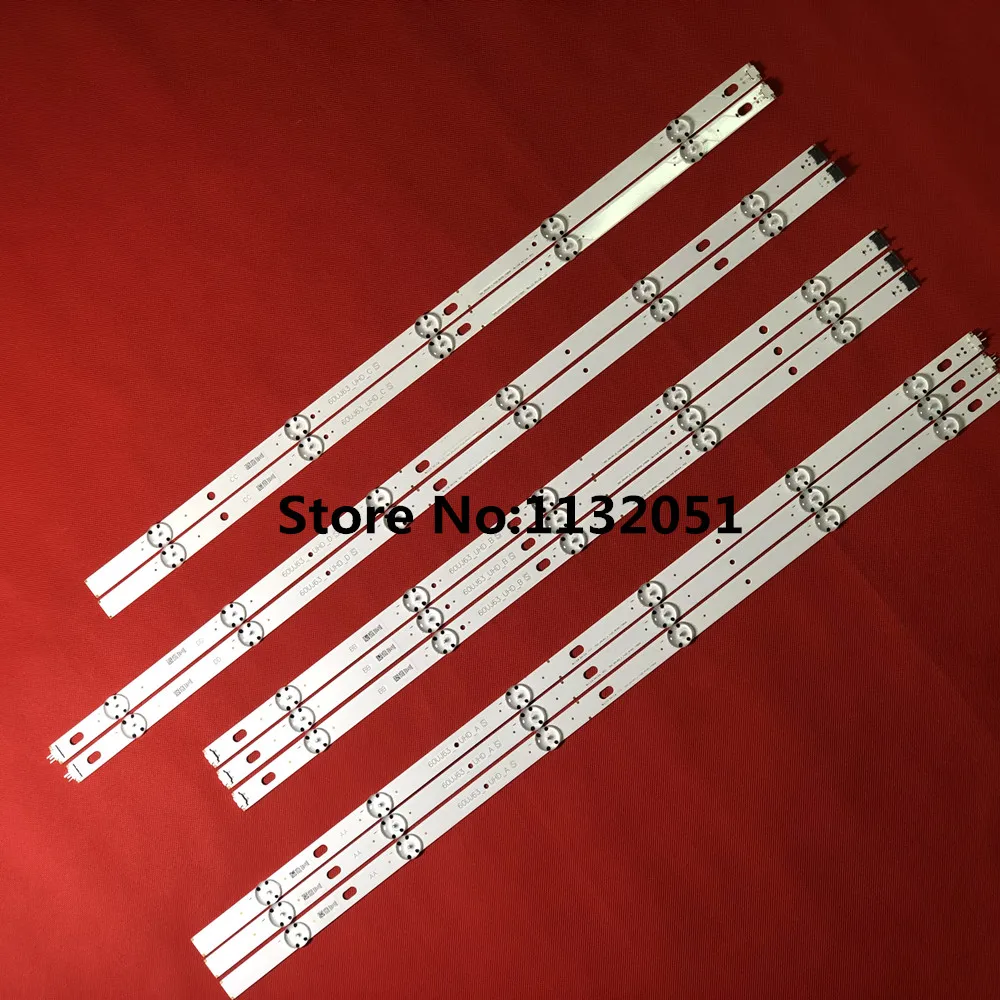 Led Strip Voor 60UJ6050 60UJ6100 60UJ6300 60UJ6307 60UJ6309 60UJ6350 60UJ6500 60UJ6519 60UJ6560 60UK6100 SSC_60UJ63_A B C D_11LED