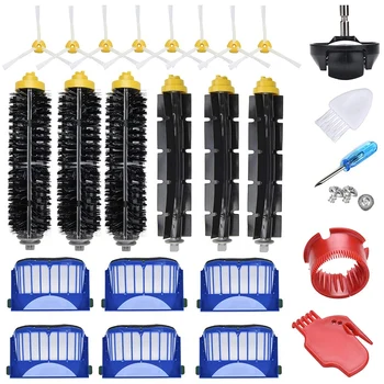 

Suitable for IRobot Roomba er Accessories 600 Series Filter Side Brush Rubber Brush Accessories