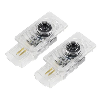 

2Pcs Led Door Welcome Sign Lamp Decorative Projection Lamp For Cadillac Ats Xts Ct6 Xt5