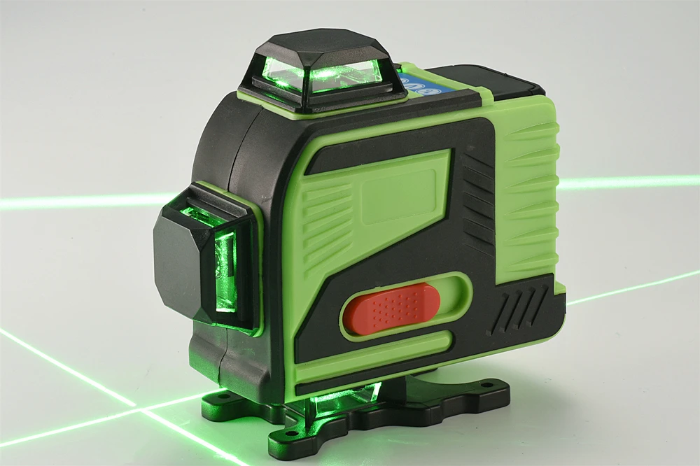 Weilian лазерный уровень 8 или 12 линий 3D уровень самонивелирующийся 360 горизонтальный и вертикальный крест супер мощный зеленый лазерный уровень