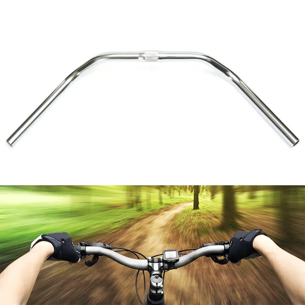25.4mm 57.5cm Aluminum alloy Bicycle Handlebar Durable Riser MTB Bicycle Road Bike Handlebar Cycling Bike Riser Bar - AliExpress