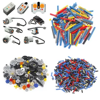 

DIY Random Bulk Part Technic parts motor multi power functions tool servo blocks train motor PF model sets Building Block