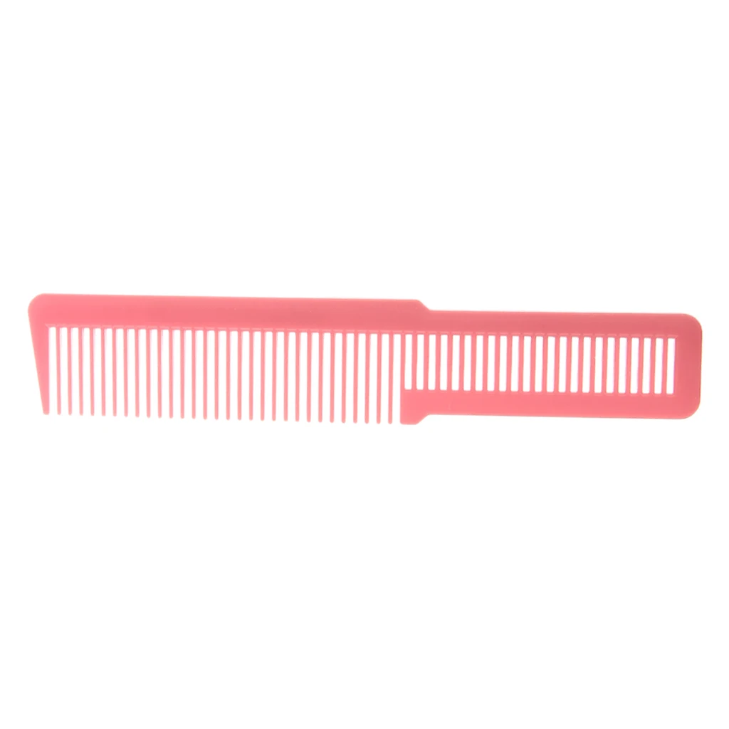 1Pc Professional Flat Top Stylist Salon Combs Hair Brush Barber Clipper Cutting Hairdressing Care Hair Styling Tool