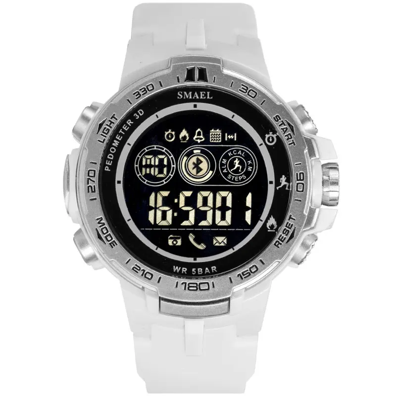 

NEW Smart Watch For Men Bluetooth Smartwatch Sport Message Alarm Slot Fitness Activity Tracker Led Sport Watch For Android