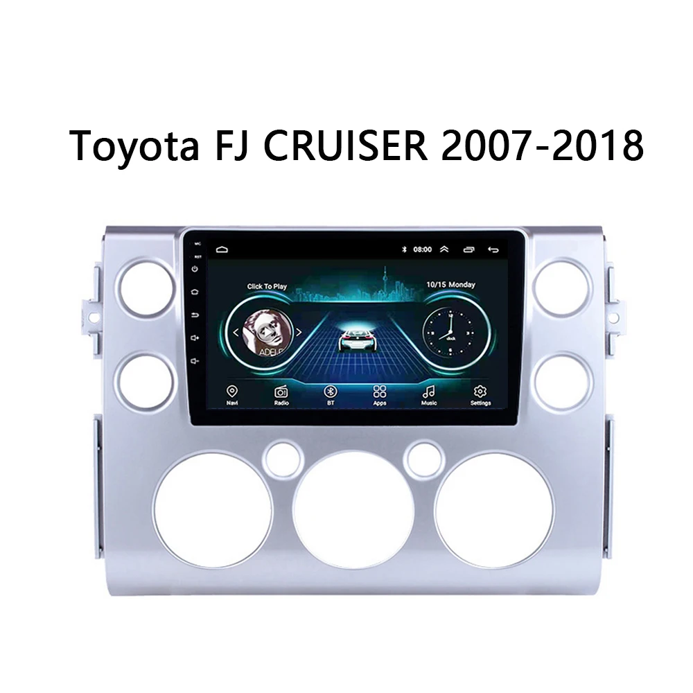 

9" Octa core 2.5D IPS screen Android 8.1 Car GPS radio Navigation for Toyota Toyota FJ CRUISER 2007-2018 with 4G/Wifi DVR