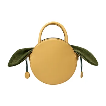 

Contracted Joker Individual Character Small Round Bag Holds A Hand To Cross Inclined One Shoulder