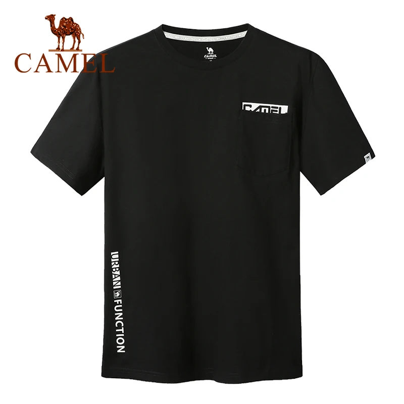 CAMEL мужская одежда для походов спортивные футболки с коротким рукавом Модные