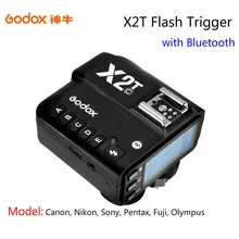 Godox X2T-C X2T-N X2T-S X2T-F X2T-O 2.4G Ttl Hss Trasmettitore Wireless Flash Trigger per Canon Nikon Sony Fuji Olympus
