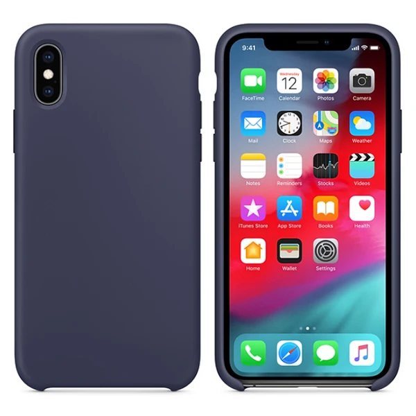 Официальный силиконовый чехол для телефона для Apple iPhone 11 Pro Max чехол для iPhone XR X XS Max 7 8 6 6s Plus с логотипом задняя крышка