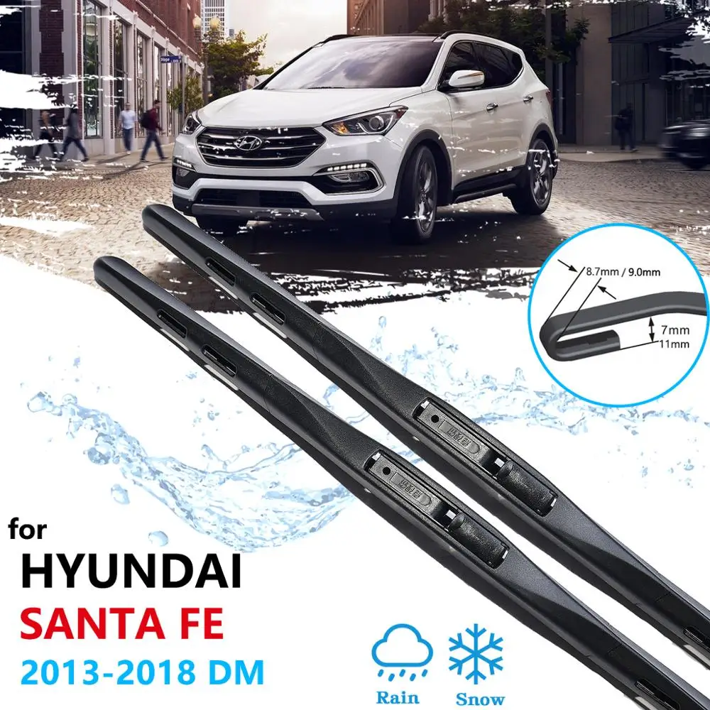 Щетка стеклоочистителя для Hyundai Santa Fe 2013 2014 2015 2016 2017 2018 DM IX45 стеклоочистители