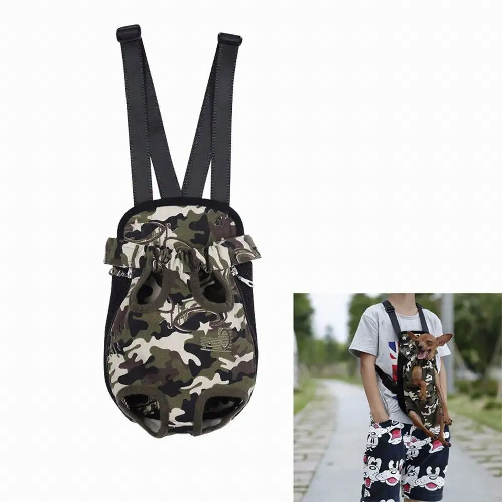 Title 13, Pet Dog Carrier Backpack Mesh Camouflage Outdoo...