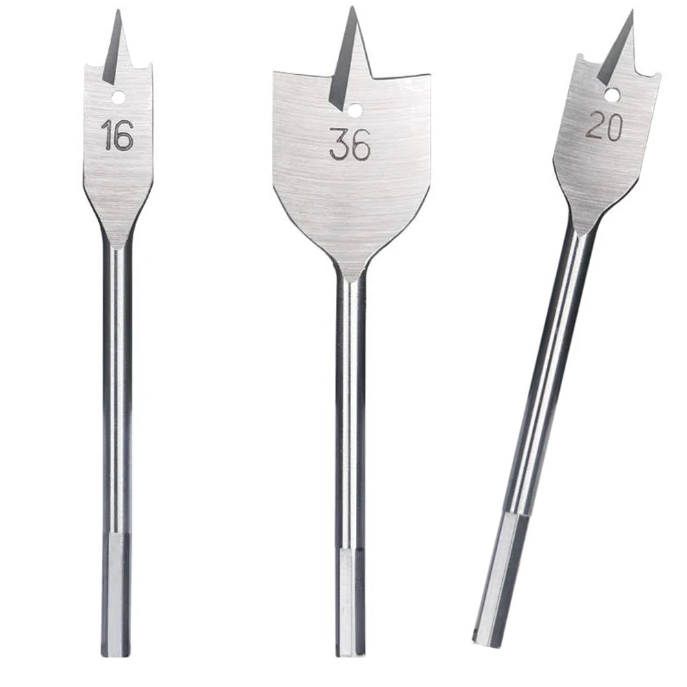 Durable Woodworking Tool Sets Flat Drill Long High-carbon Steel Wood Flat Drills Woodworking Spade Drill Bits 1pcs drill bit set drill bits drill bit woodworking drill woodworking tools woodworking drill tool set woodworking drill bits woodworking drill accessories