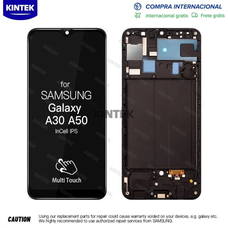 ЖК-дисплей 6 4 дюймов INCELL IPS для Samsung Galaxy A30 A50 сенсорный экран с цифровым