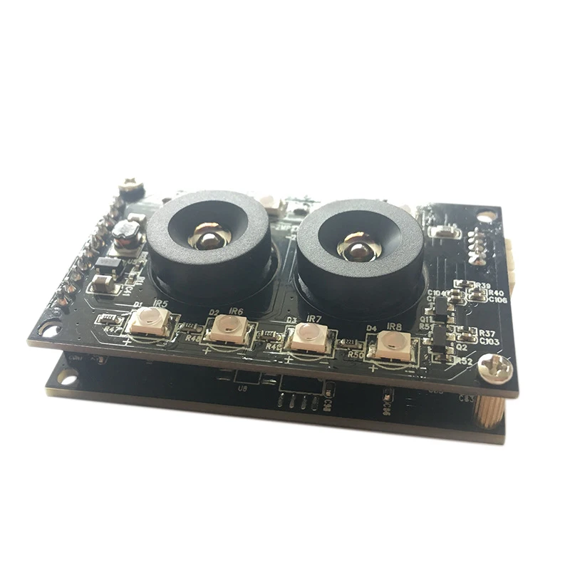 2MP USB плата модуля камеры с двойным объективом 90 градусов 1080P AR0230 CMOS сенсор ночной