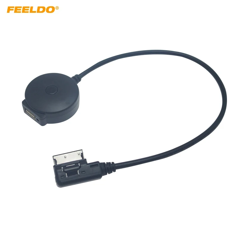 Автомагнитола FEELDO 1 шт. медиа в MDI/AMI Bluetooth 4 0 USB-кабель для Mercedes Benz аудиокабель # CT6215 |