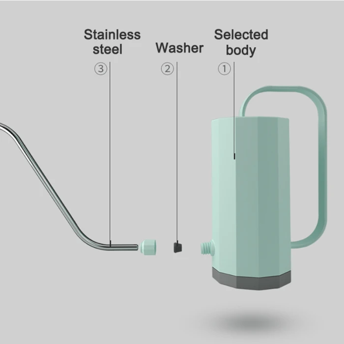 Длинный Рот цветы Лейка растение полив горшок орошения спринклер чайник бонсай садовый инструмент K888