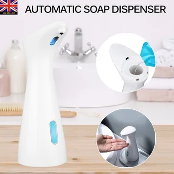 

200ml Automatic Soap Dispenser Sensor Touchless Soap Dispenser Hand Washer For WC Toilet Bathroom Wash Basin Mounted