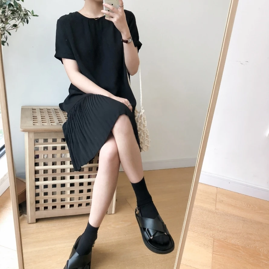 Лучшие платья для друзей 2020 Bts Ulzzang Harajuku Kawaii корейский стиль Модное ретро