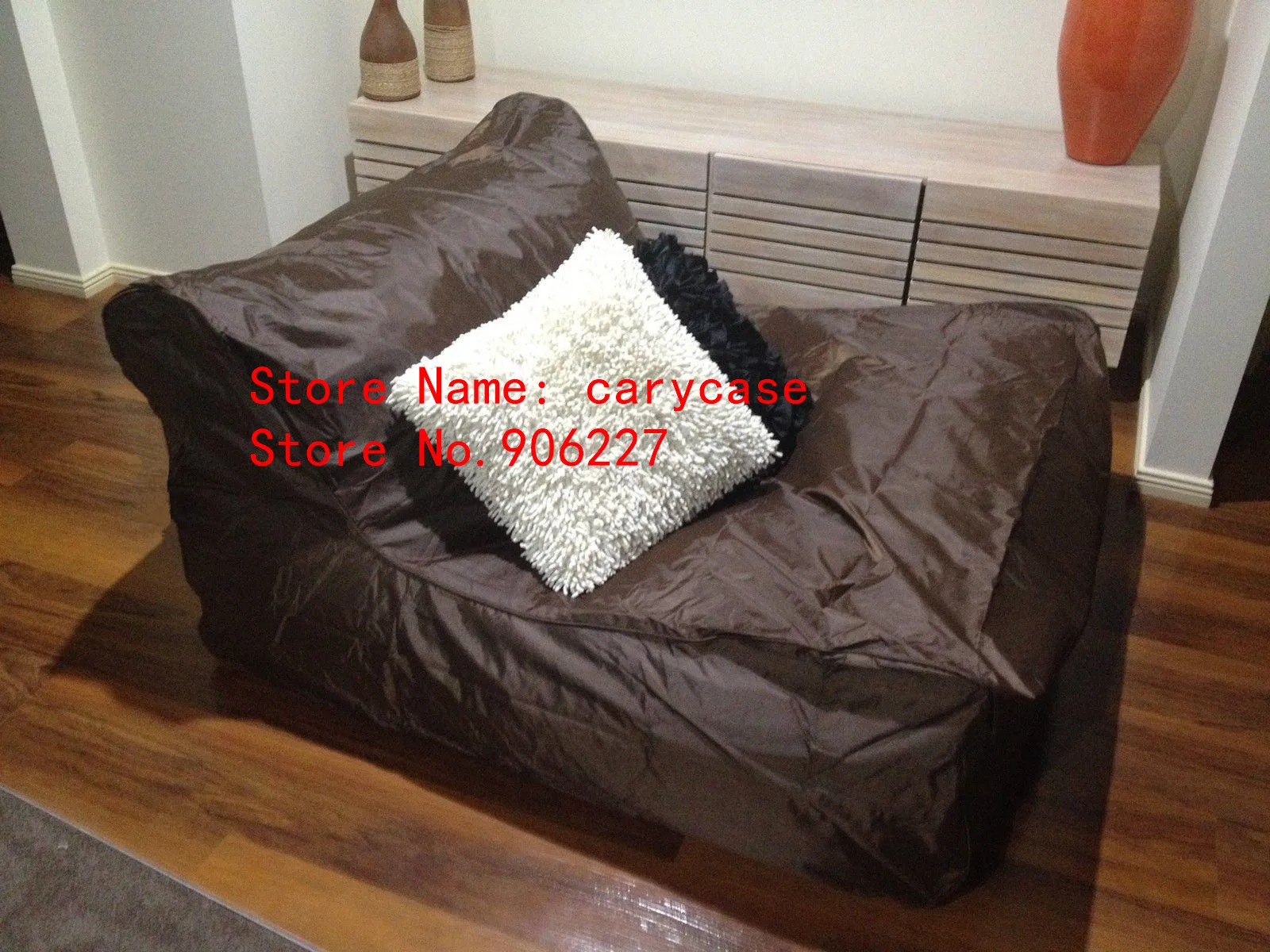 Outdoor Indoor comfortable large bean bag chair big, pool side swimming floating bean lazy sofa sac cover only