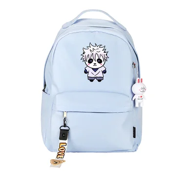 

Anime HUNTER HUNTER School Girls Boys Backpack for Teenage GON FREECSS Killua Zoldyck Bag Travel Shoulder Backpack