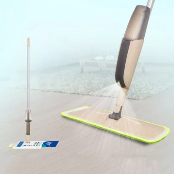 

360 Spin Floor Cleaning Mop With Spray Function Spray Mop Includes Microfiber Pad And Refillable 300ML Water Tank