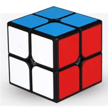 2X2 магический куб 2 на 2 кубика 50 мм скоростной Карманный стикер головоломка куб профессиональные Развивающие игрушки для детей использование для матча