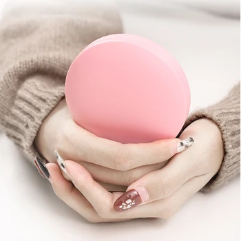 

5000mAh 5V/1A Double-Side Heating USB Power Bank Hand Warme Round 2 In 1 Portable Mini Electric Hand Warmer Pocket Power Bank