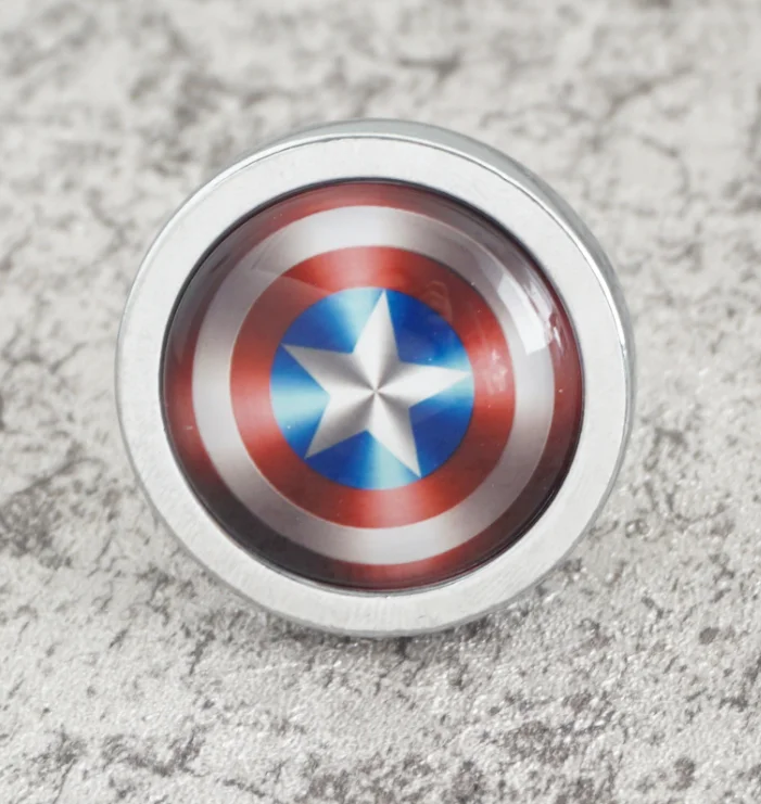 Captain America Drawer Knobs Vintage Style Diy Art Knobs Modern