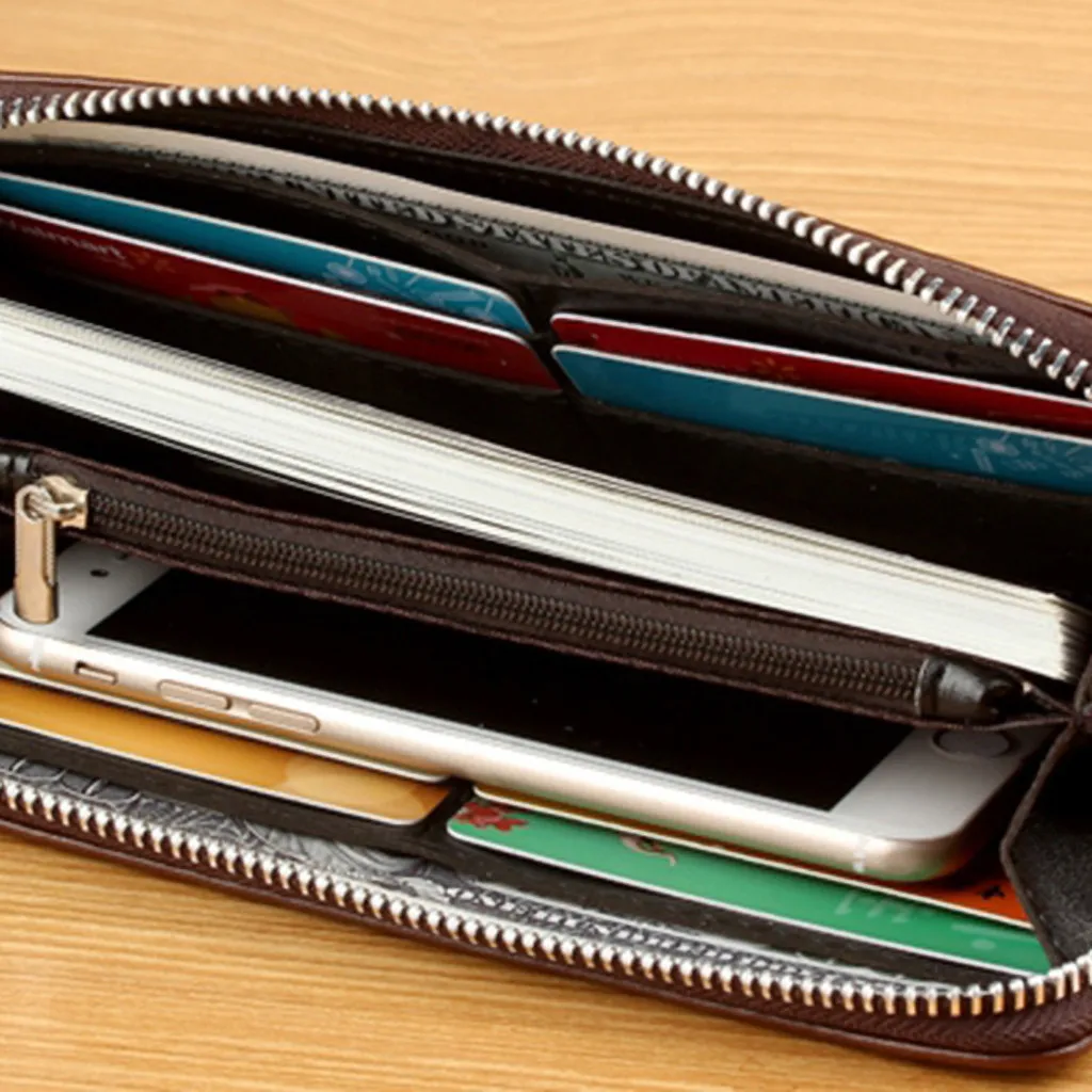 New Style Fashion Men's PU Leather Messenger Bags Cross Body Casual Flap Shoulder Bag Fashion Zipper Handbags Aug21 New