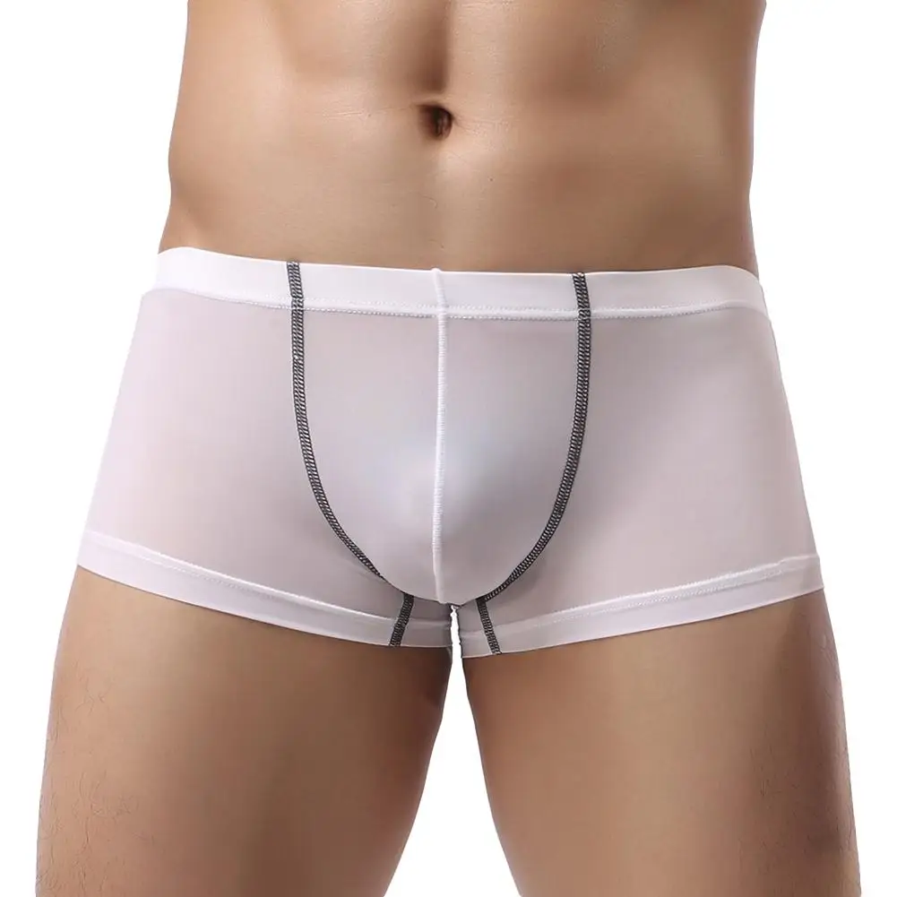 

Men's Fashion Elastic Waist Breathable Bulge Pouch Underwear Sexy Briefs Soft Comfortable Underpants