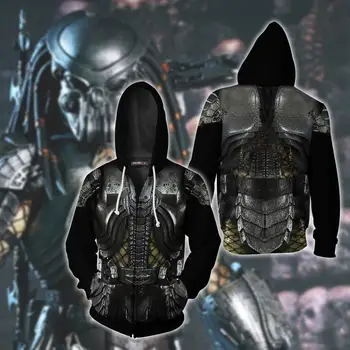 

Movie The Predator Sweatshirts Jackets Cosplay Costumes The Predator Hoodies Cosplay 3D printing Hoodies Sweatshirts