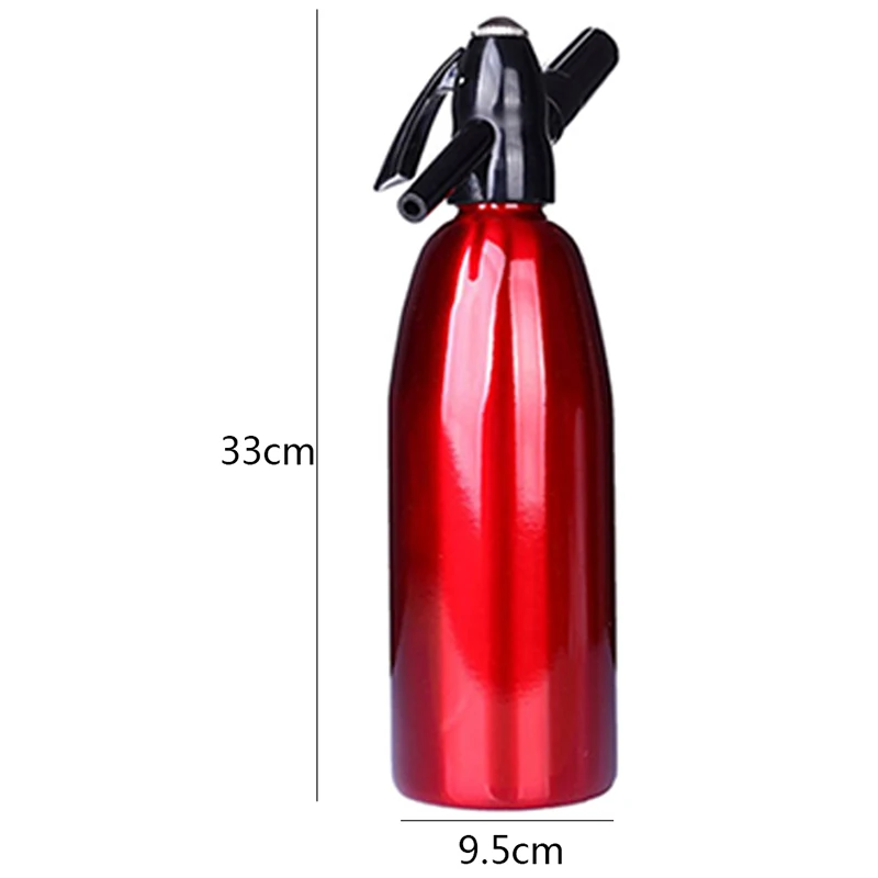  Soda Water Siphon Home Drink Juice Machine Bar Beer Soda Syphon Maker Steel Bottle Soda Stream Foam