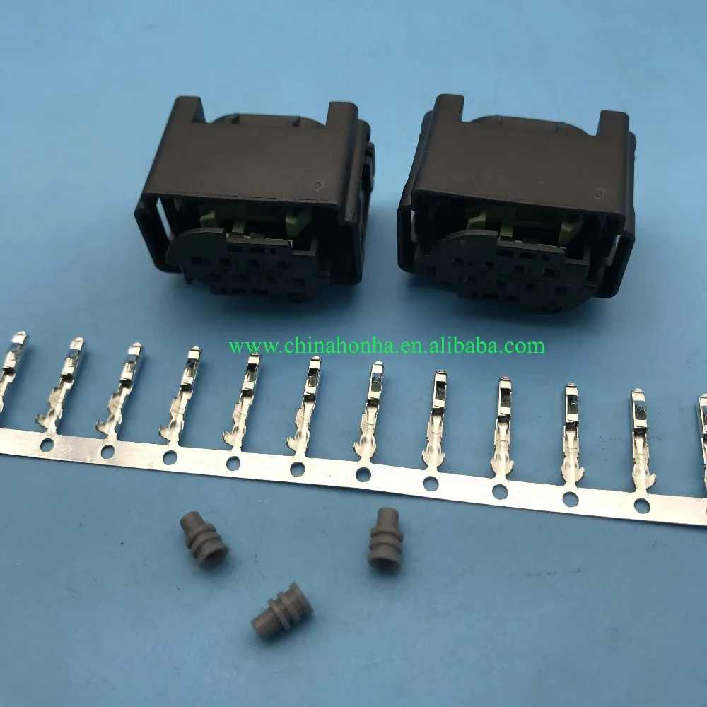 8 Pin 4F0 972 708/1-1418552-1/1-1534229-1 8 P Обратный Датчик Rada для автомобильного разъема гнездовой разъем