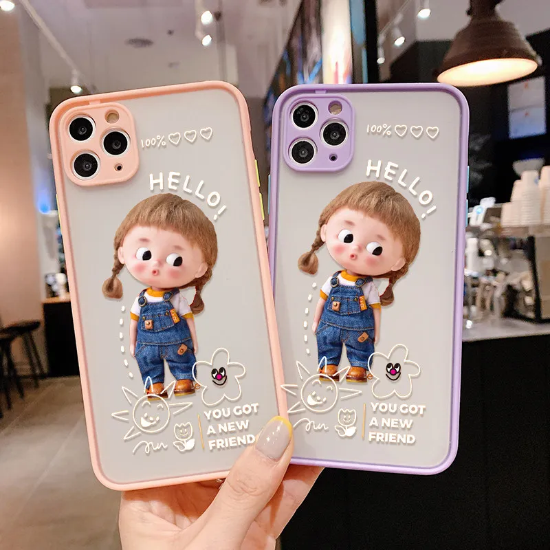 Чехол для Apple iphone 12 11 Pro 12Pro Max mini 7 8 6 s чехол X XR XS Plus SE 2020 чехлы телефонов девочек |