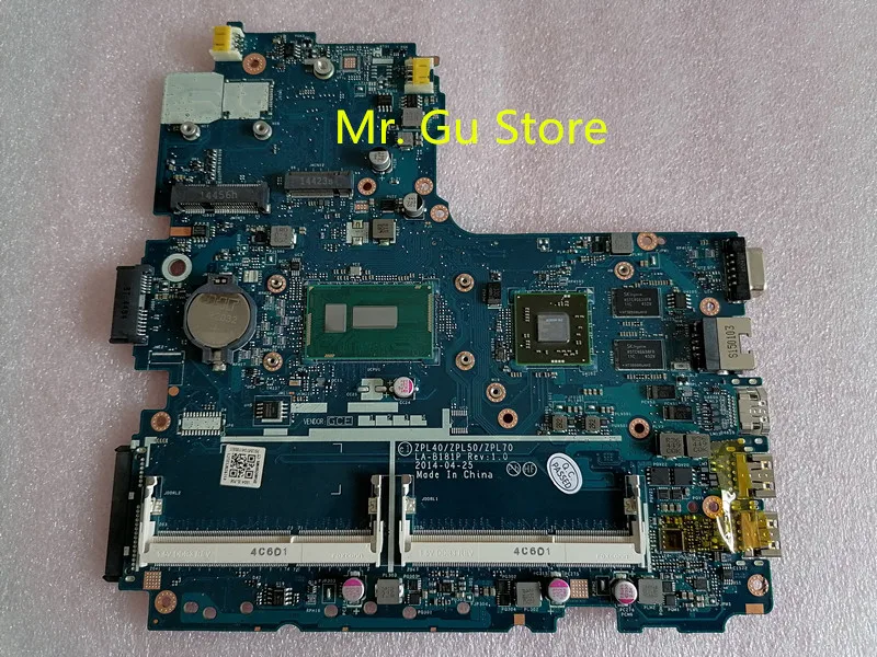 Бесплатная доставка Материнская плата для ноутбука HP Probook 440 G2 450 I3 5010U материнская