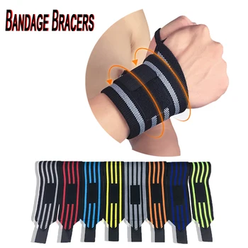 

Wristband Elastic Gym Wrist Wraps Support,Power Training Weightlifting Wrist Brace protector,Sport Wrist Band Guard