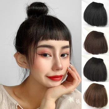

Role Playing Synthetic Hair Short Bangs 1Clips Clip In Hair Extension Multicolor Bangs Hairpieces