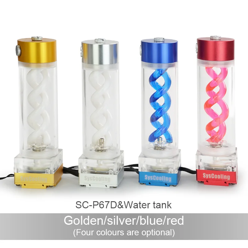  Syscooling hard tube water cooling kit for PC CPU water cooling system with RGB suport CPU liquid c