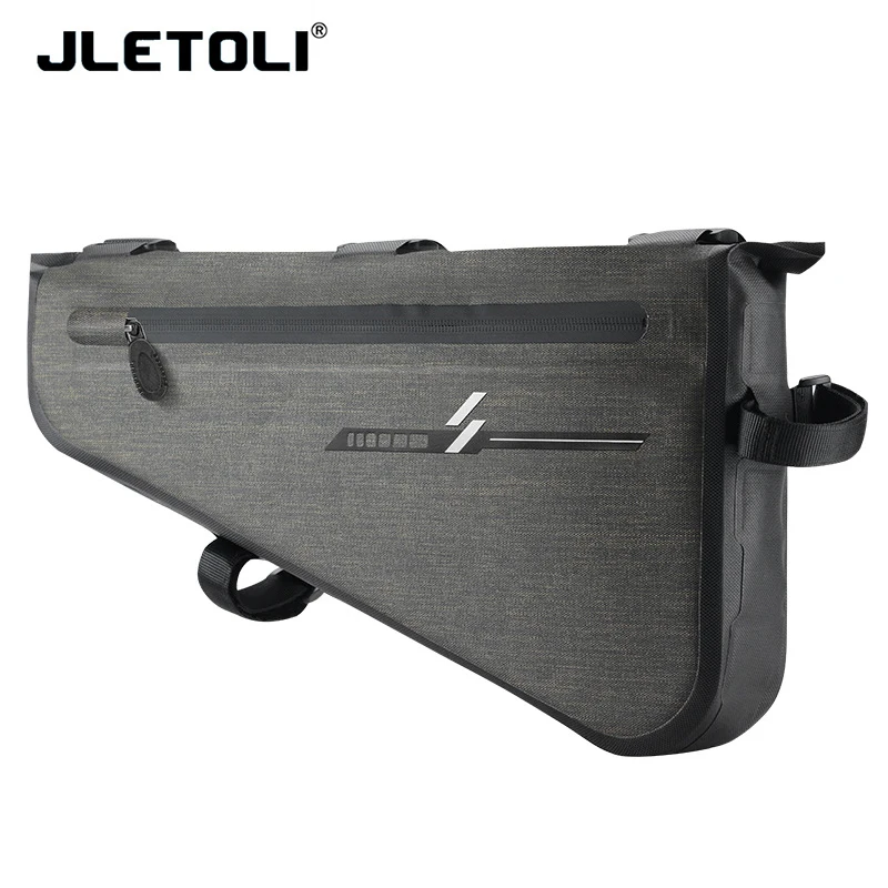 Excellent JLETOLI Rainproof Bicycle Bag Large Capacity Road Cycling Frame Bag MTB Triangle Tool Bag Mountain Bike Bag Cycle Accessories 1
