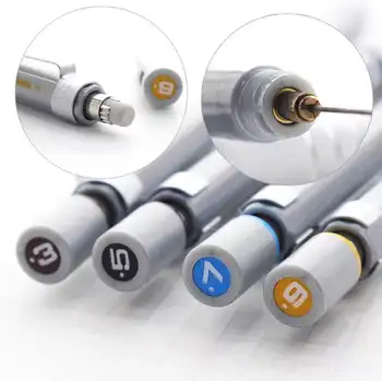 

Pentel 0.3/0.5/0.7/0.9mm drawing automatic pencil low center of gravity metal handshake art supplies activity pencil Writing
