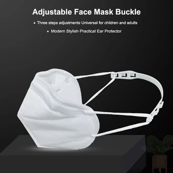 

3pcs Adjustable Non-slip Face Mask Ear Hook Holder buckles Adult Kids Earache Preventions Fixer Mask accessories