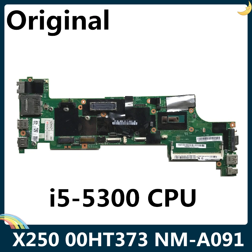 СОП оригинал для Lenovo Thinkpad X250 Материнская плата ноутбука I5 5300 процессор DDR3 00HT373 NM