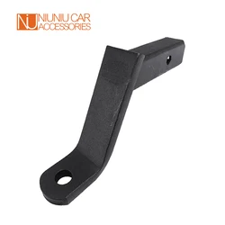Attelle de remorque robuste en acier de 9 pouces, languette de remorquage, support de boule, s'adapte à 2 pouces, accessoires de pièces de bateau récepteur RV 