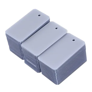 

Blank Transparent Business Pvc Card No Need To Print 65X35Mm Bookmark Clear Label